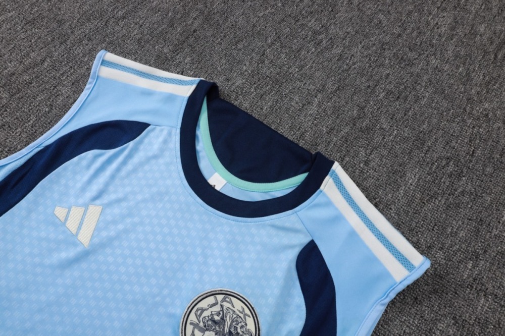 2026 Ajax Light blue Training Set Shirt and Shorts