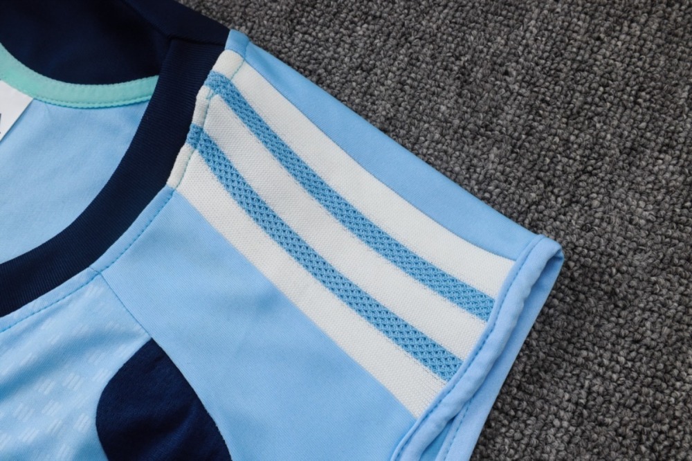 2026 Ajax Light blue Training Set Shirt and Shorts