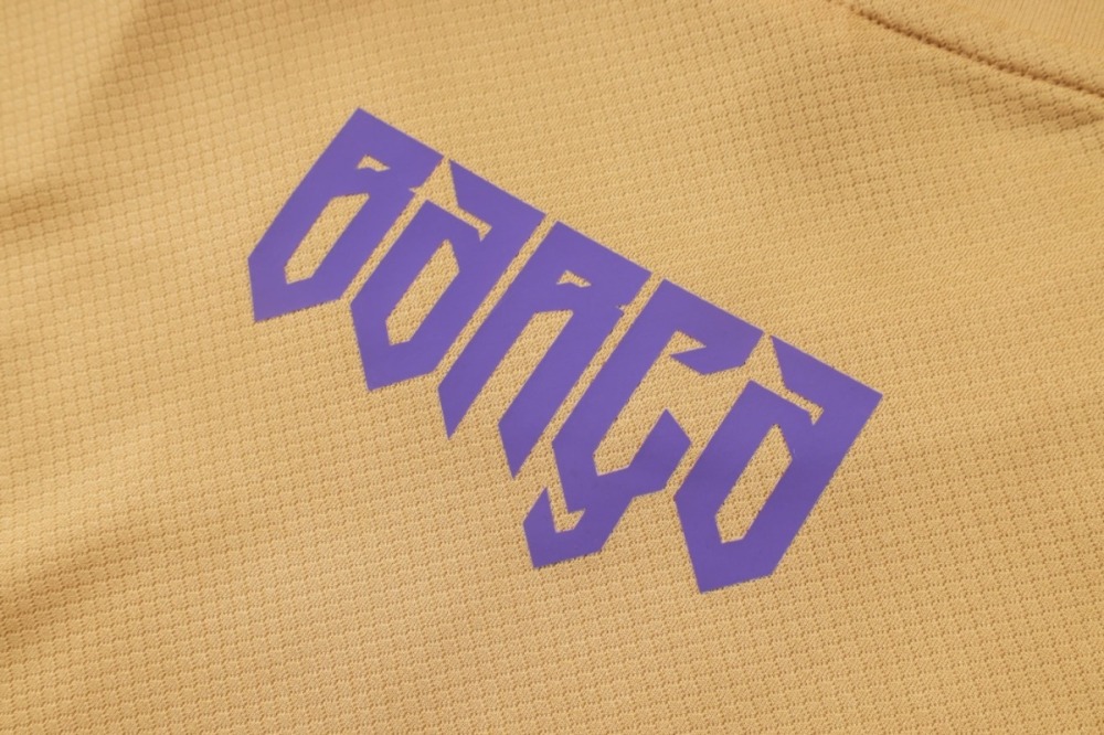 2026 Barcelona Yellow Training Set Shirt and Shorts