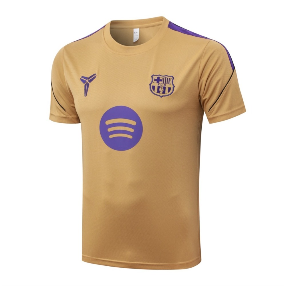 2026 Barcelona Yellow Training Set Shirt and Shorts