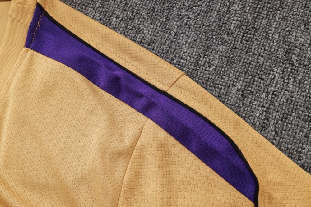 2026 Barcelona Yellow Training Set Shirt and Shorts