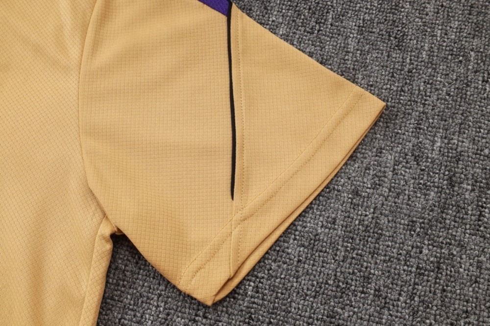 2026 Barcelona Yellow Training Set Shirt and Shorts