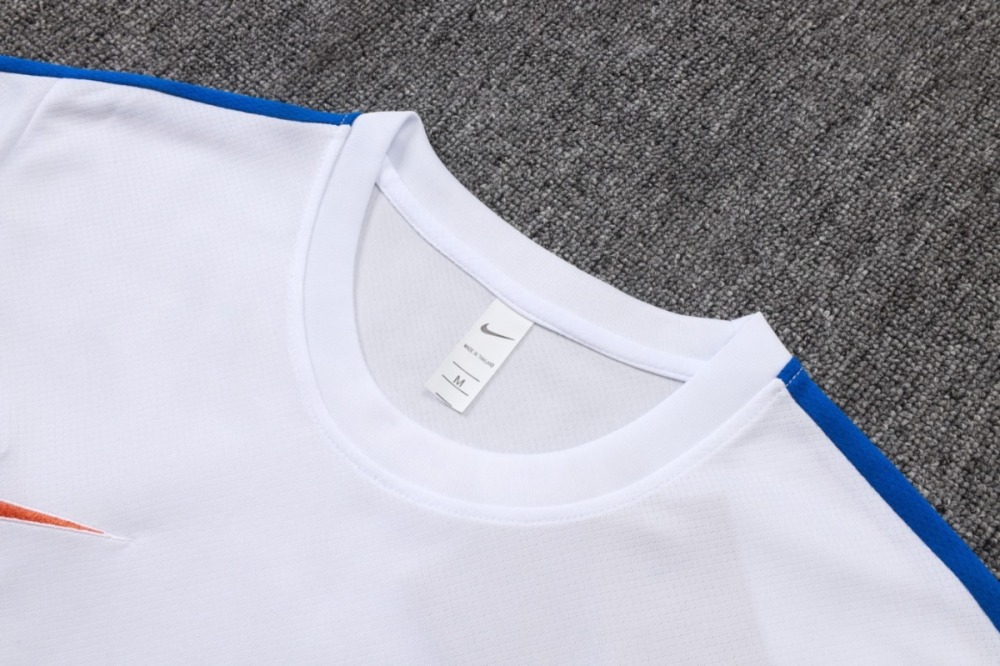 2026 France White Training Set Shirt and Shorts