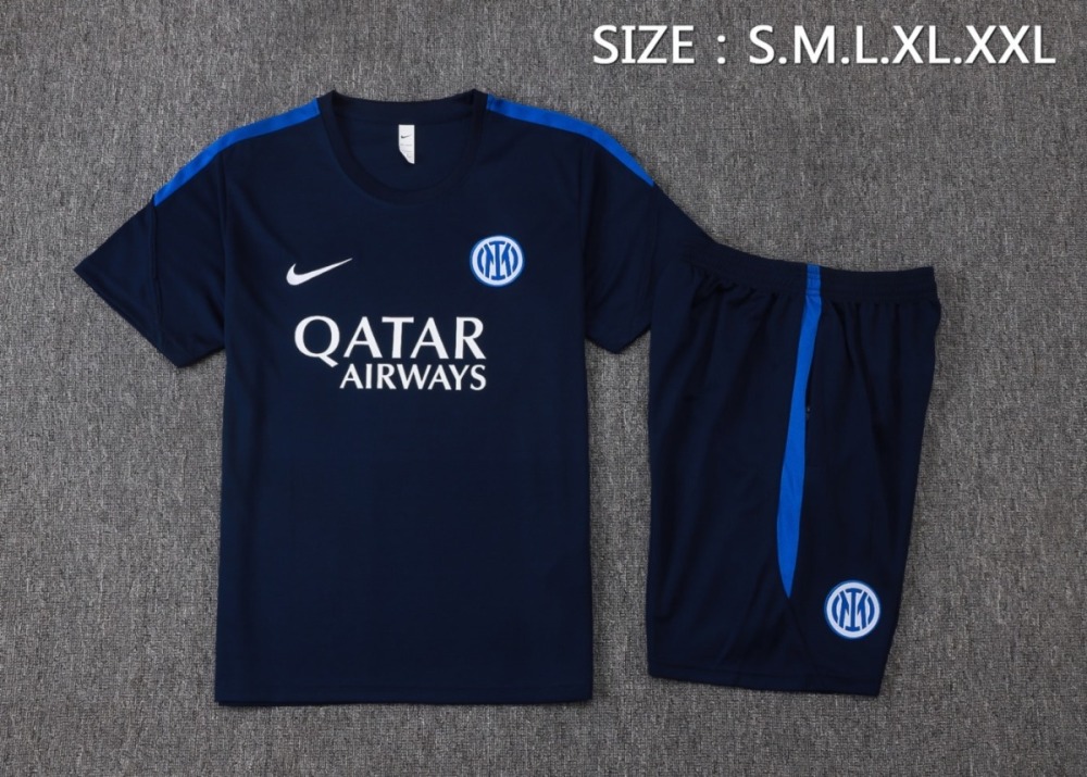 2026 Inter Milan Cyan Training Set Shirt and Shorts