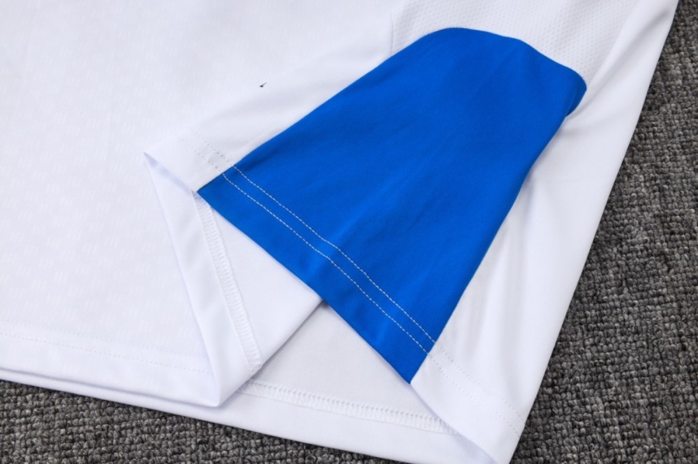 2026 Juventus White Training Set Shirt and Shorts