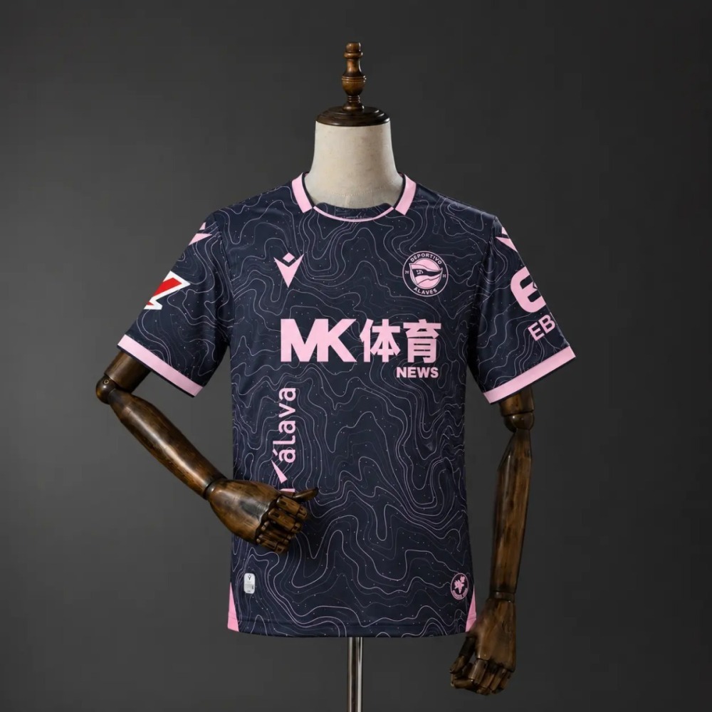 2026/27 Deportivo Alaves Away Jersey Fan version