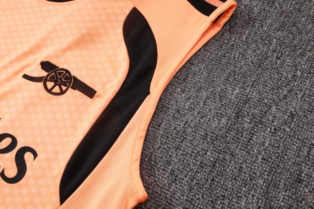 2026 Arsenal Orange Training Set Shirt and Shorts