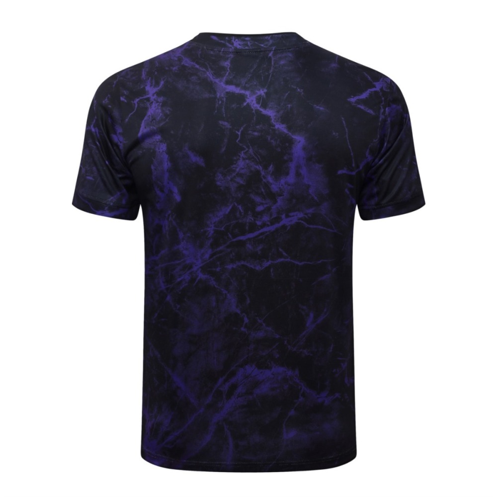 2026 Barcelona Black Purple Training Set Shirt and Shorts