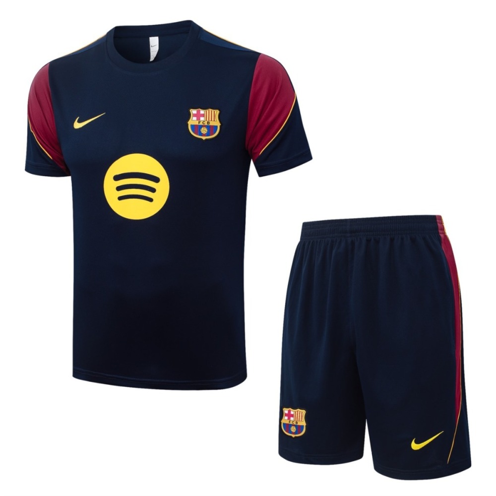2026 Barcelona Cyan Training Set Shirt and Shorts