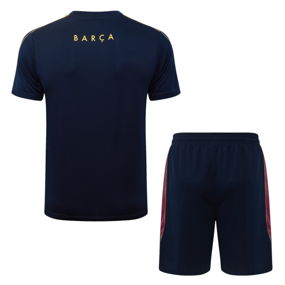 2026 Barcelona Cyan Training Set Shirt and Shorts