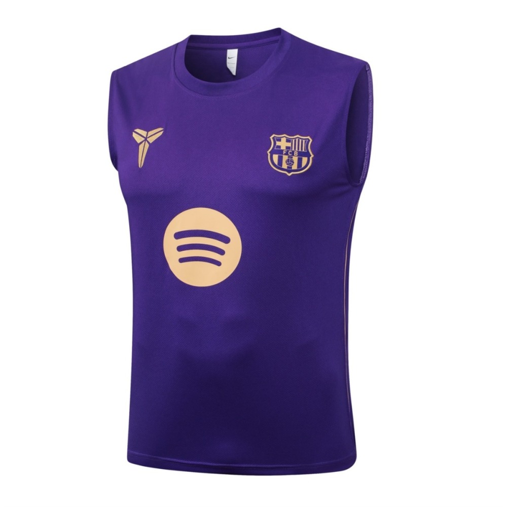 2026 Barcelona Purple Training Set Shirt and Shorts