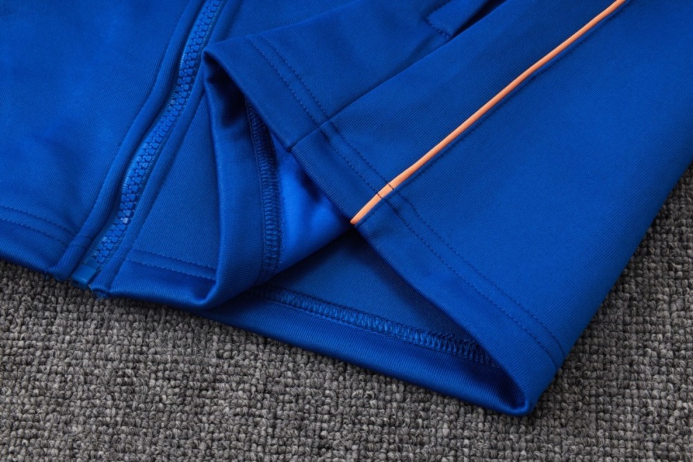 2026/27 France Colorful Blue Jacket Training Suit Set