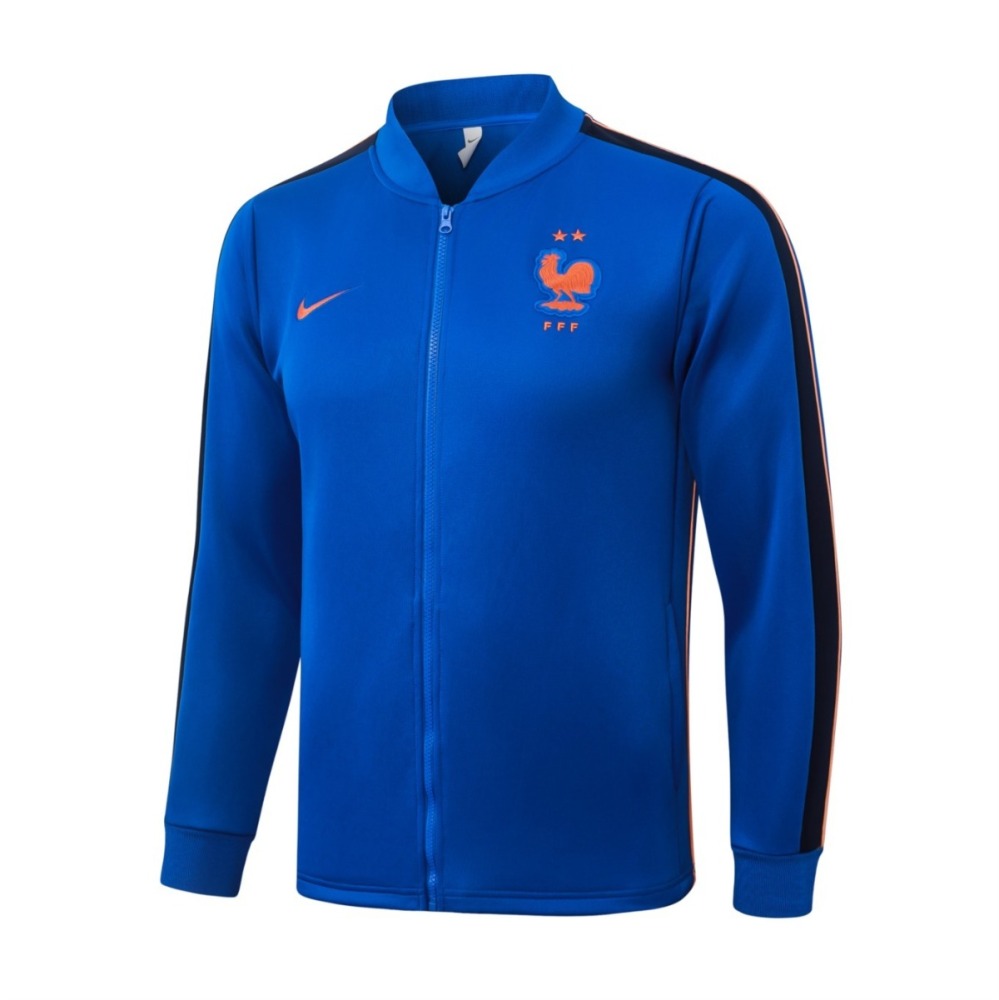 2026/27 France Colorful Blue Jacket Training Suit Set
