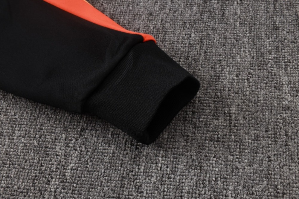 2026/27 Netherlands Black Jacket Training Suit Set