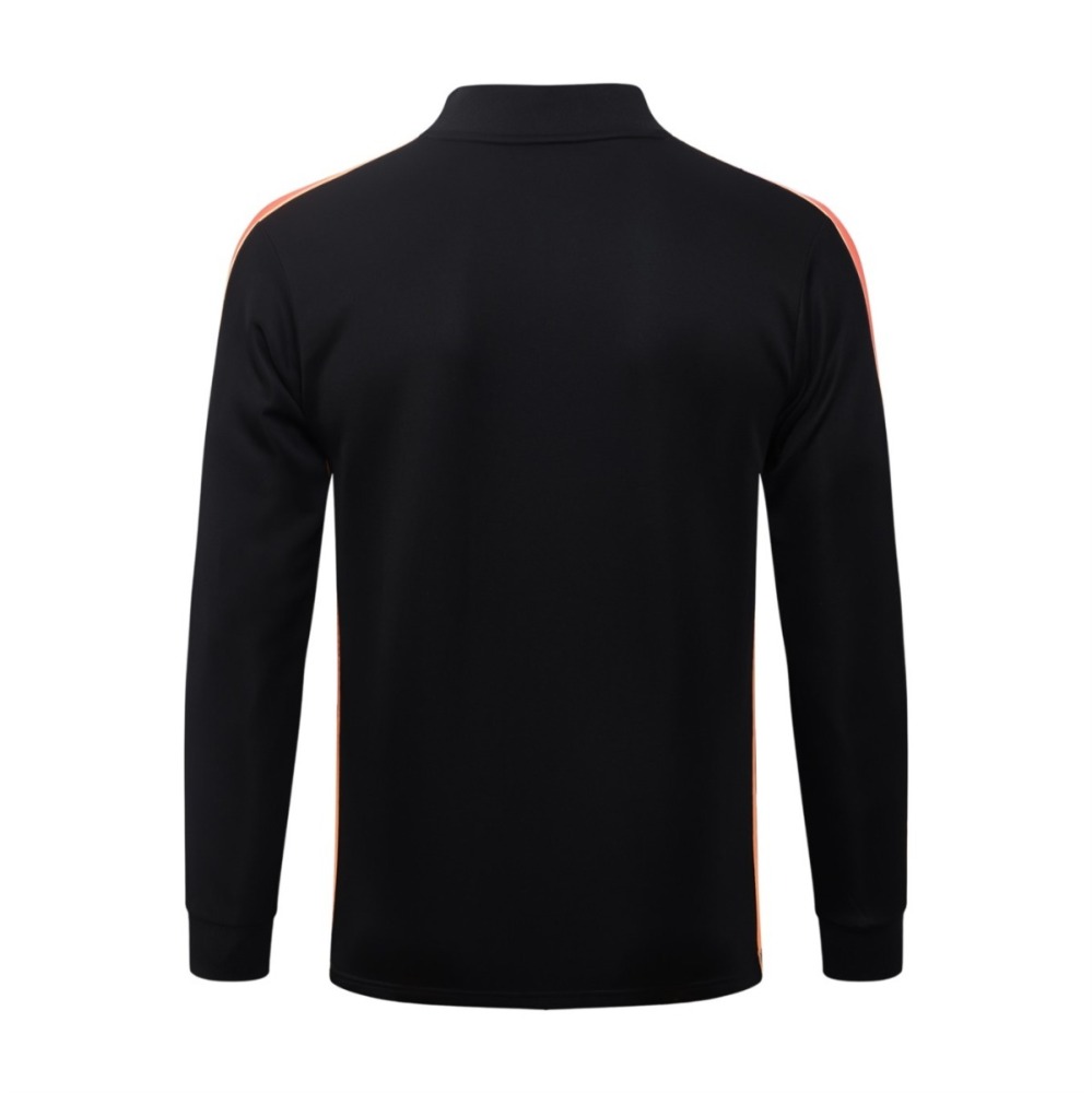 2026/27 Netherlands Black Jacket Training Suit Set