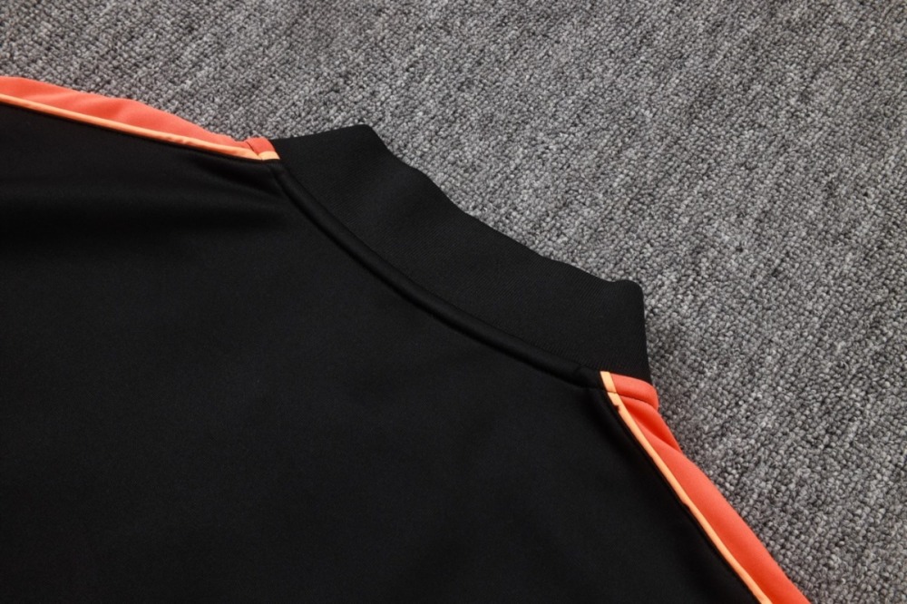 2026/27 Netherlands Black Jacket Training Suit Set