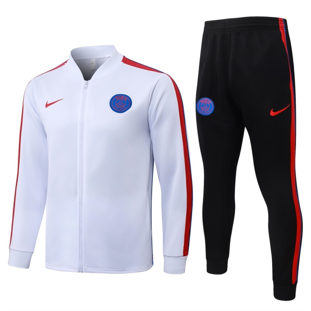 2026/27 PSG White Jacket Training Suit Set