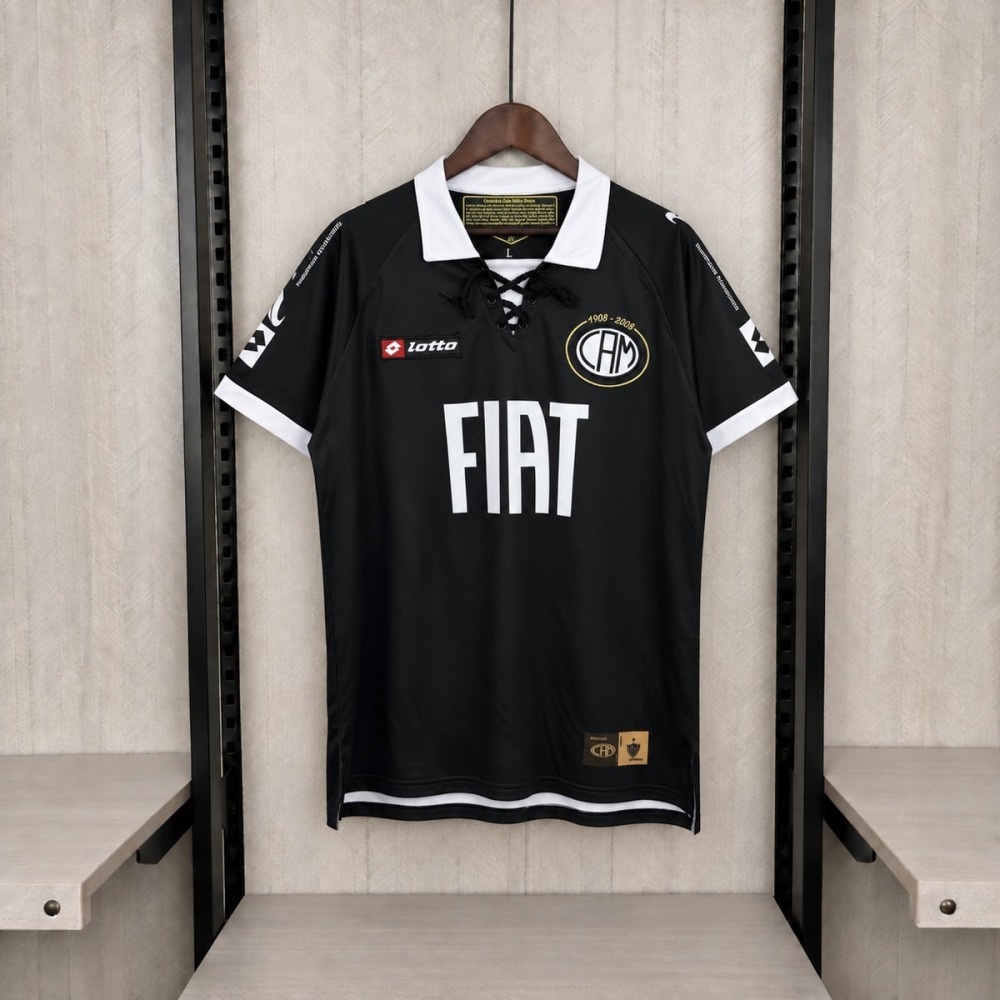 Retro 2008 Atletico Mineiro Centenary Jersey Fan Version