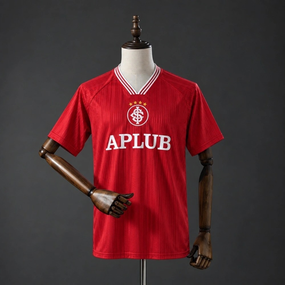 Retro 1997 S.C Internacional Home Jersey Fan Version