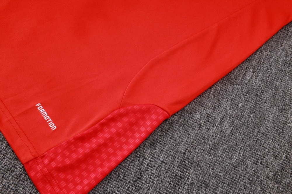 2026/27 Riverbed Red Long-sleeved half-pull training kit