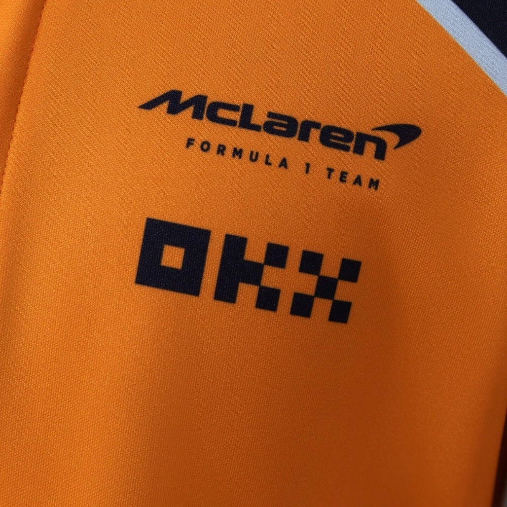 F1 Racing McLaren Team 2025 Orange Polo Jersey
