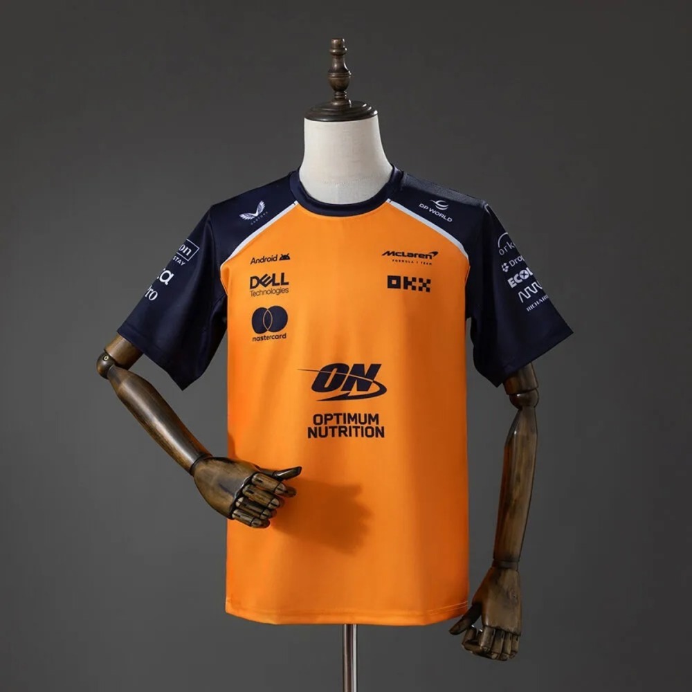F1 Racing McLaren Team 2025 Oscar Piastri Driver Setup Jersey-Phantom