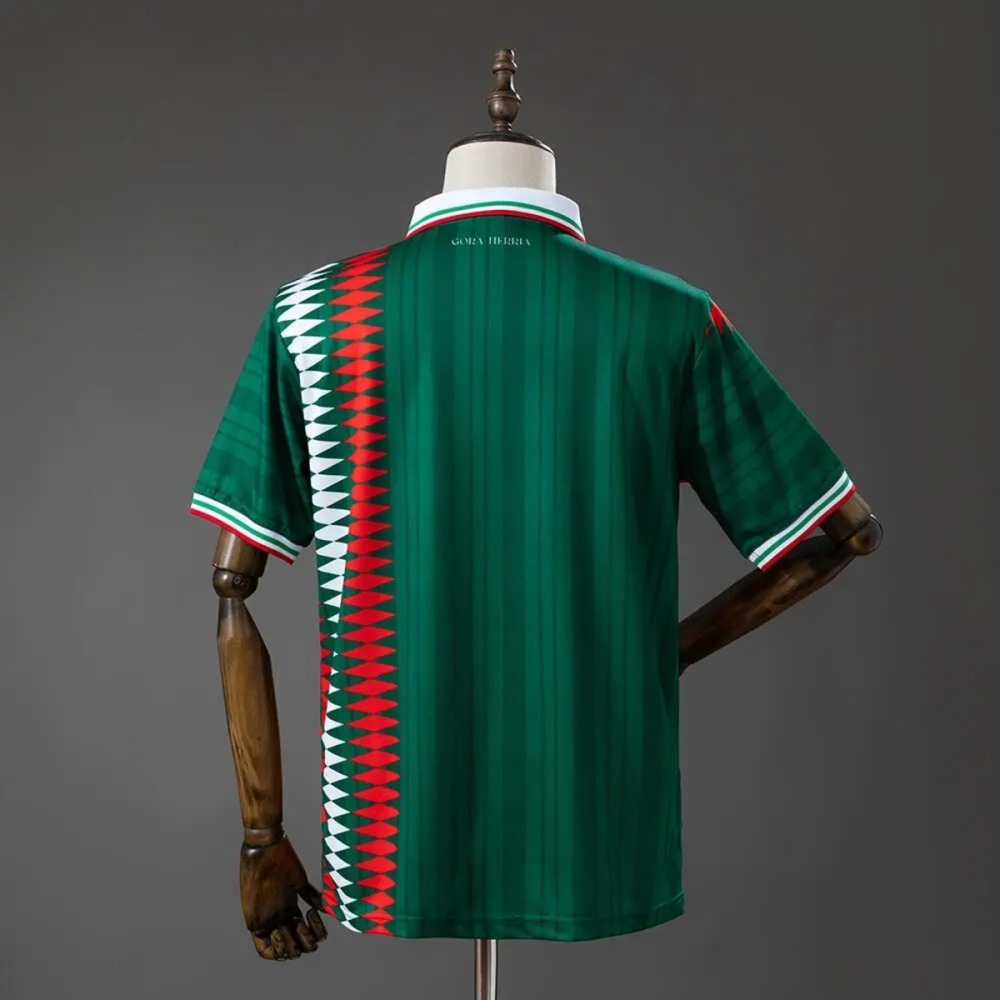 Retro 1993/94 Euskal Herriko Green Jersey Fan Version