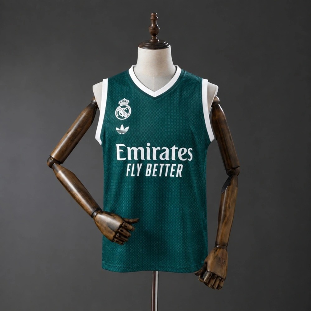 2026/27 Real Madrid Away Basketball Jersey Fan Version