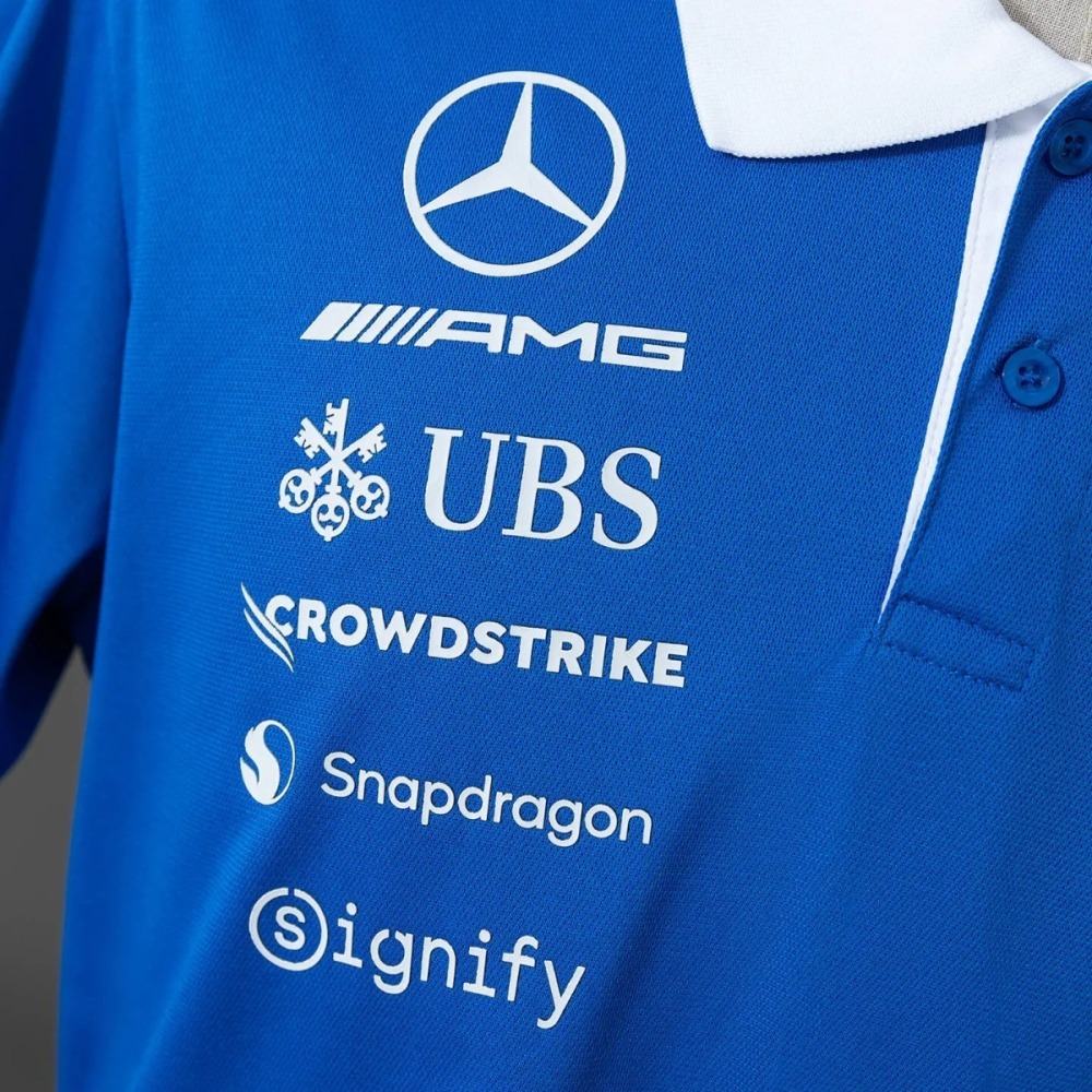 F1 Racing Mercedes-AMG 2026 Blue DNA POLO