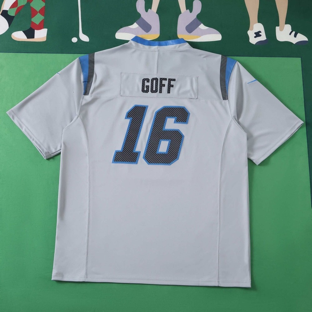 NFL 2026 Detroit Lions Grey Jeysey GOFF#16