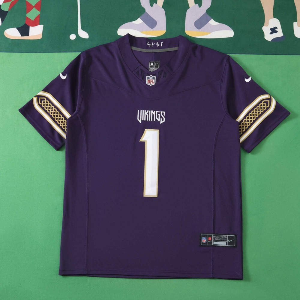 NFL 2026 Minnesota Vikings Purple Jeysey MURRAY#1