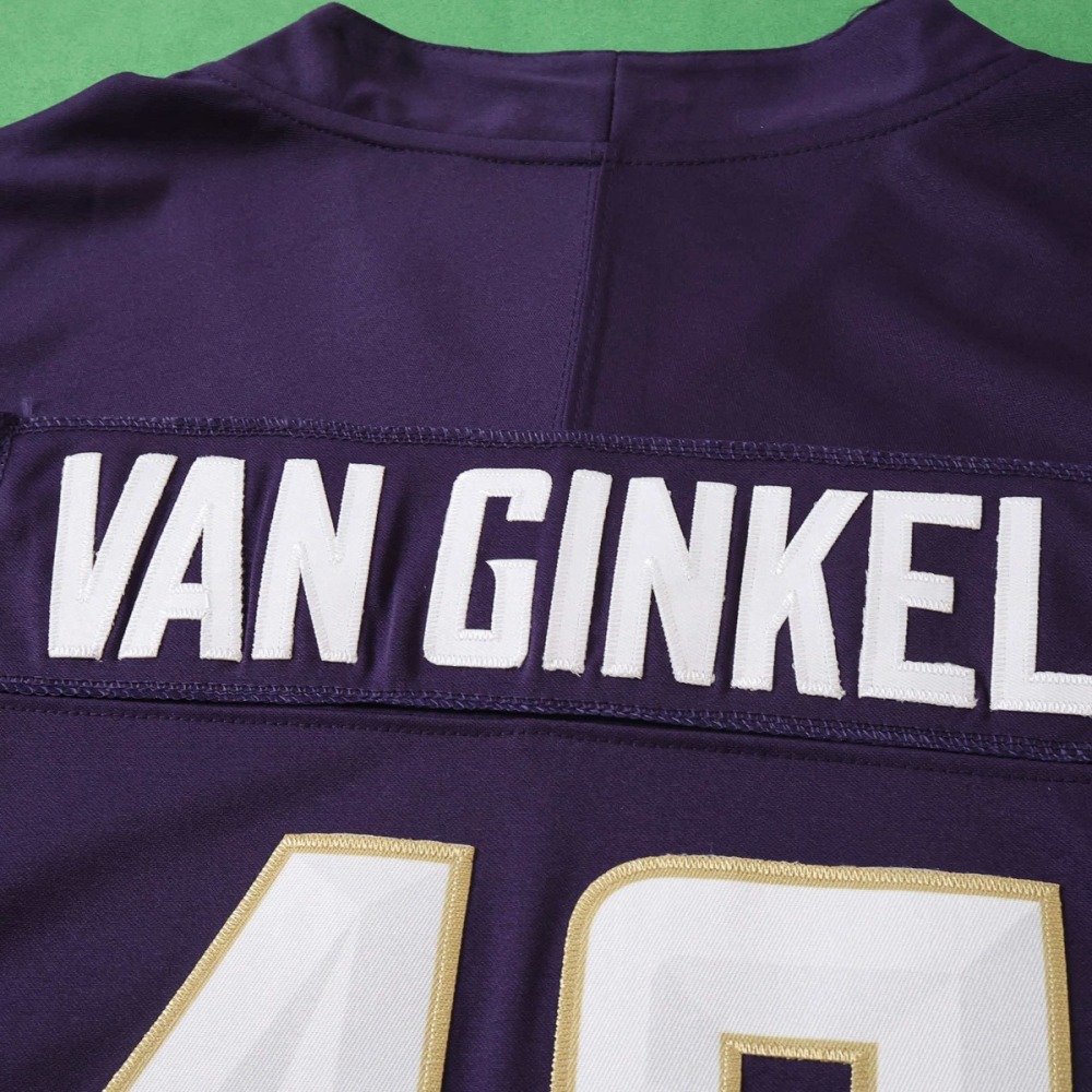 NFL 2026 Minnesota Vikings Purple Jeysey VANGINKEL#43