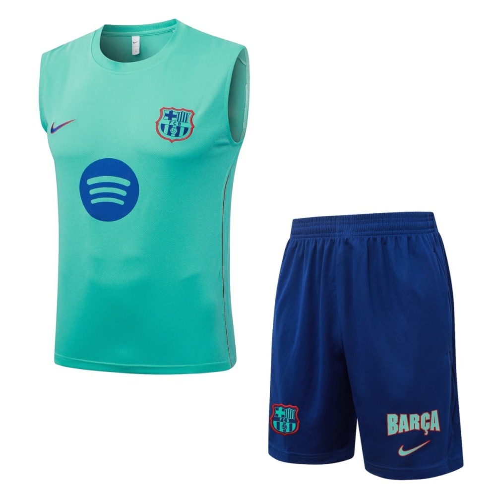2026/27 Barcelona Light blue Training Set Shirt and Shorts
