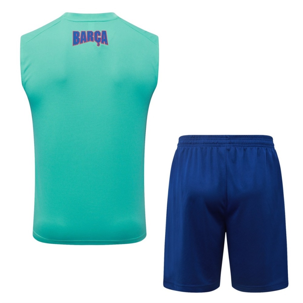 2026/27 Barcelona Light blue Training Set Shirt and Shorts