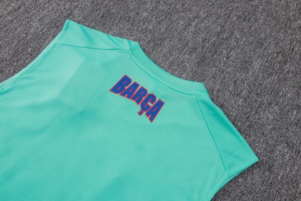 2026/27 Barcelona Light blue Training Set Shirt and Shorts