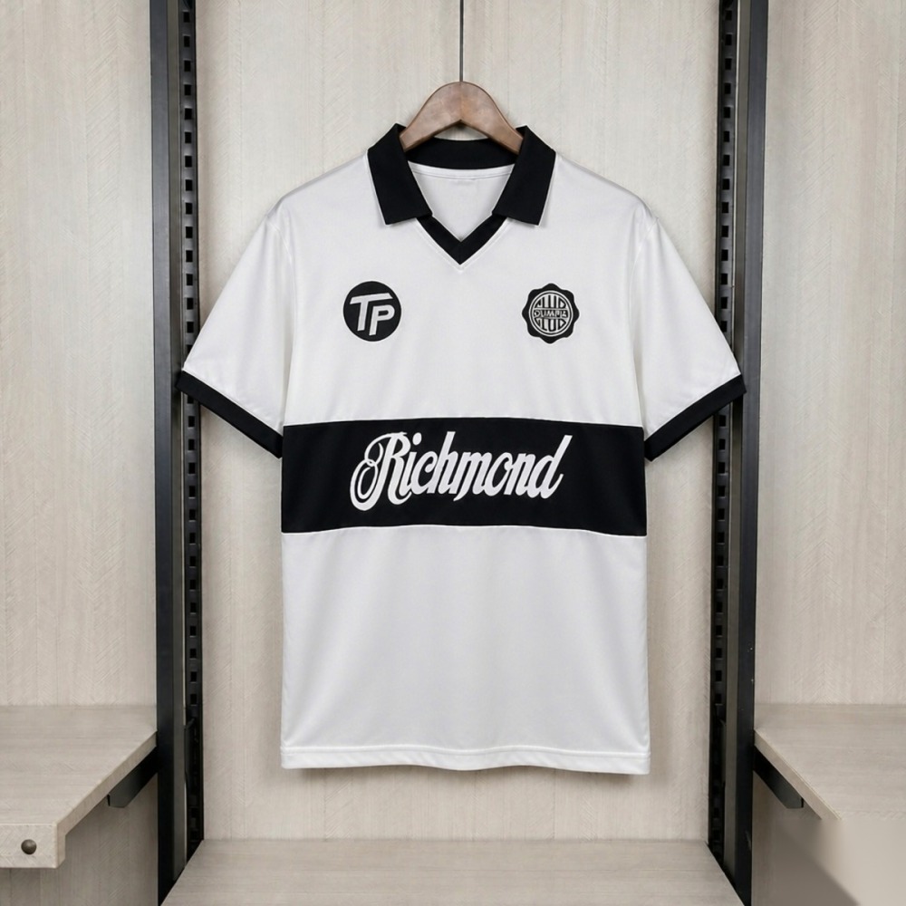 Retro 1980/81 Club Olimpia Home Jersey Fan Version