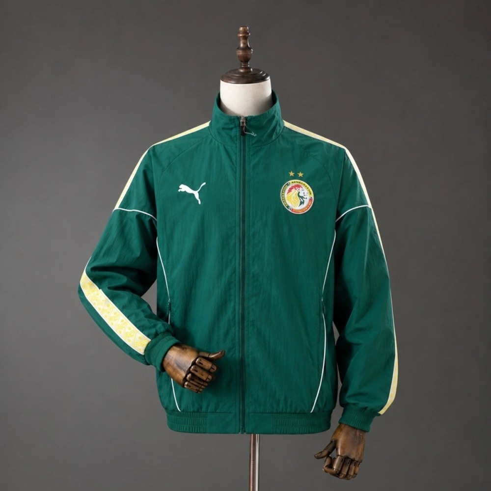 2026 Senegal KING Anthem Green Jacket Windbreaker