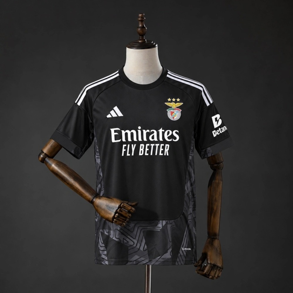 2026/27 Benfica Goalkeeper Black Jersey Fan Version