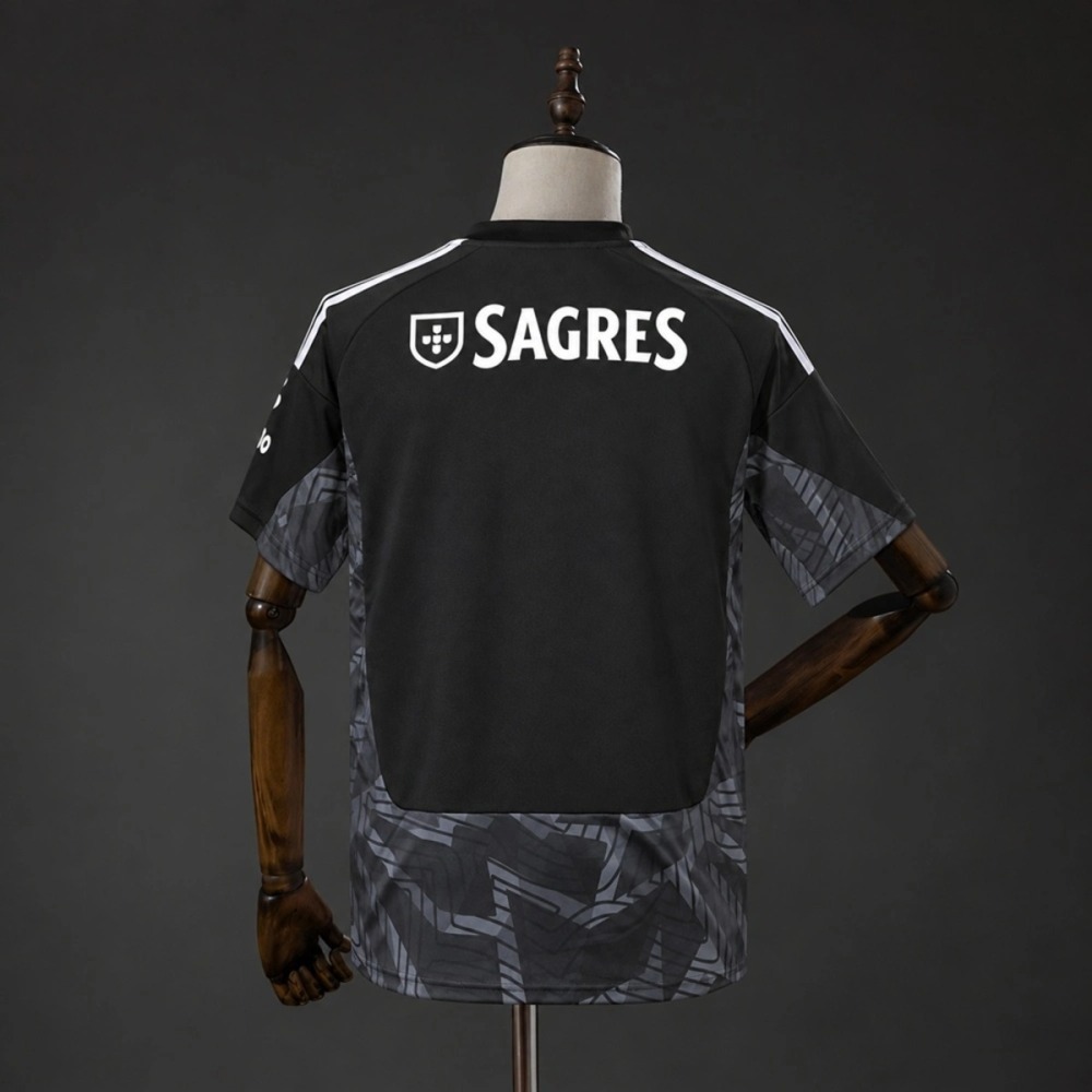 2026/27 Benfica Goalkeeper Black Jersey Fan Version
