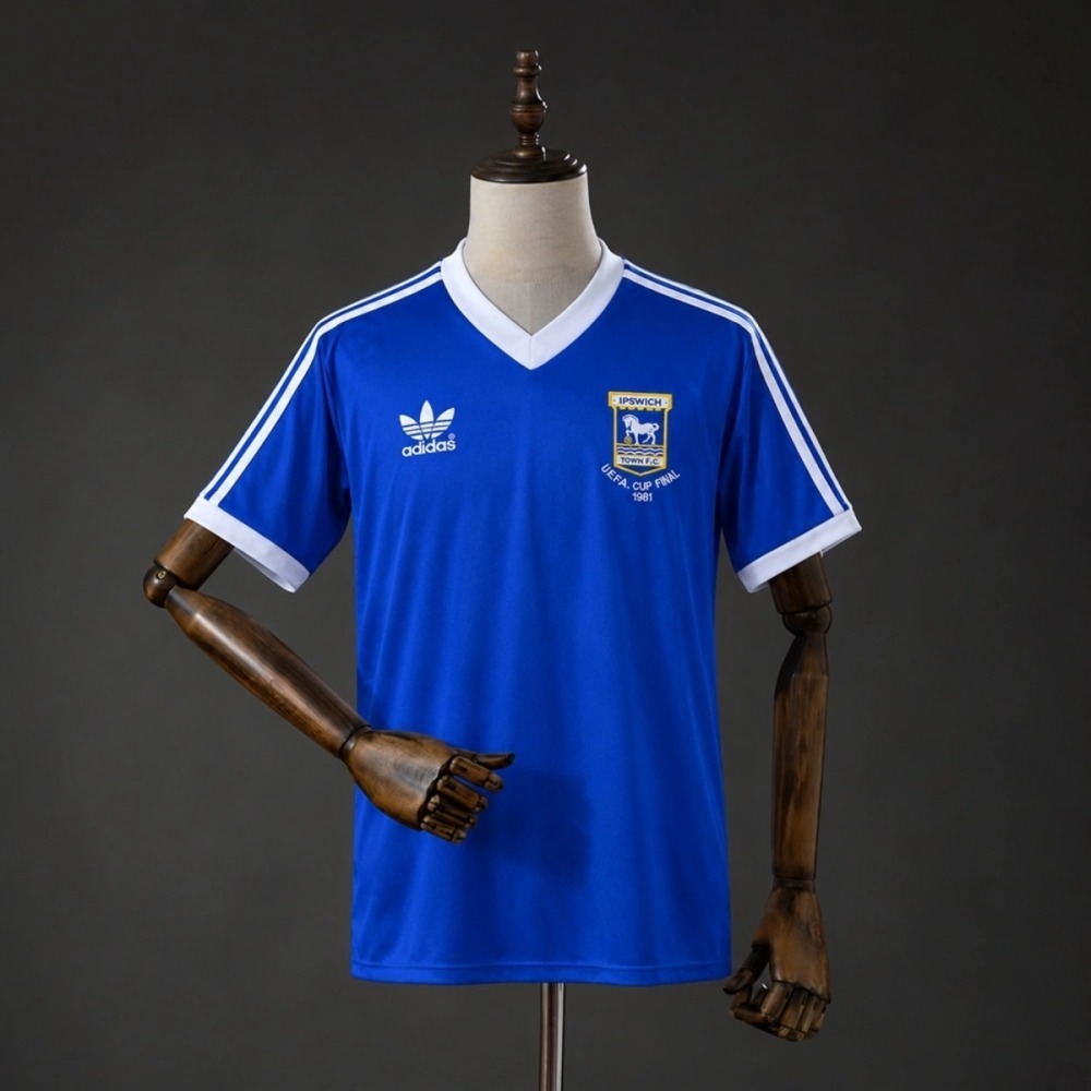 Retro 1978/81 Ipswich Town Home Jersey Fan Version