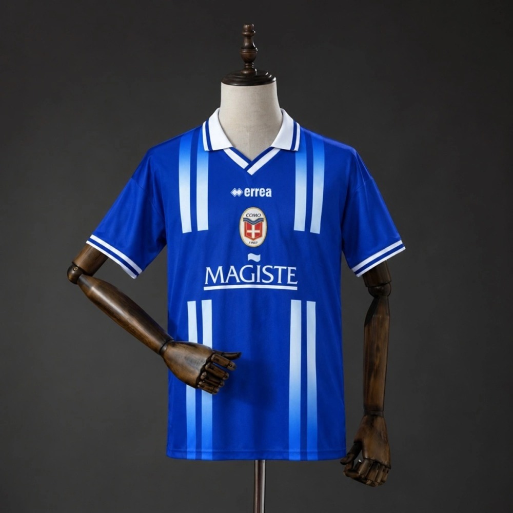 Retro 2001/02 Como 1907 Home Jersey Fan Version