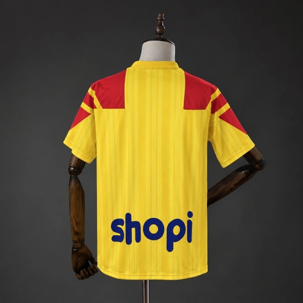 Retro 1993/94 RC Lens Home Jersey Fan Version