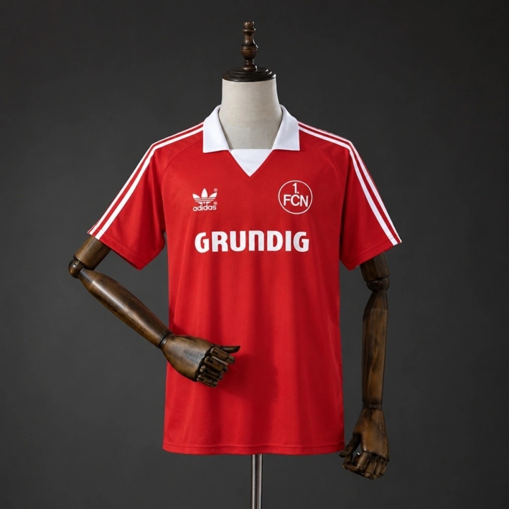 Retro 1. FC Nurnberg 1977/99 Home Jersey Fan Version