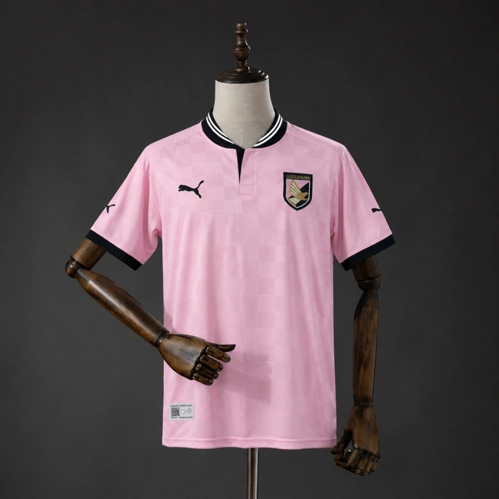 Retro 2012/13 Palermo F.C. Home Jersey Fan Version
