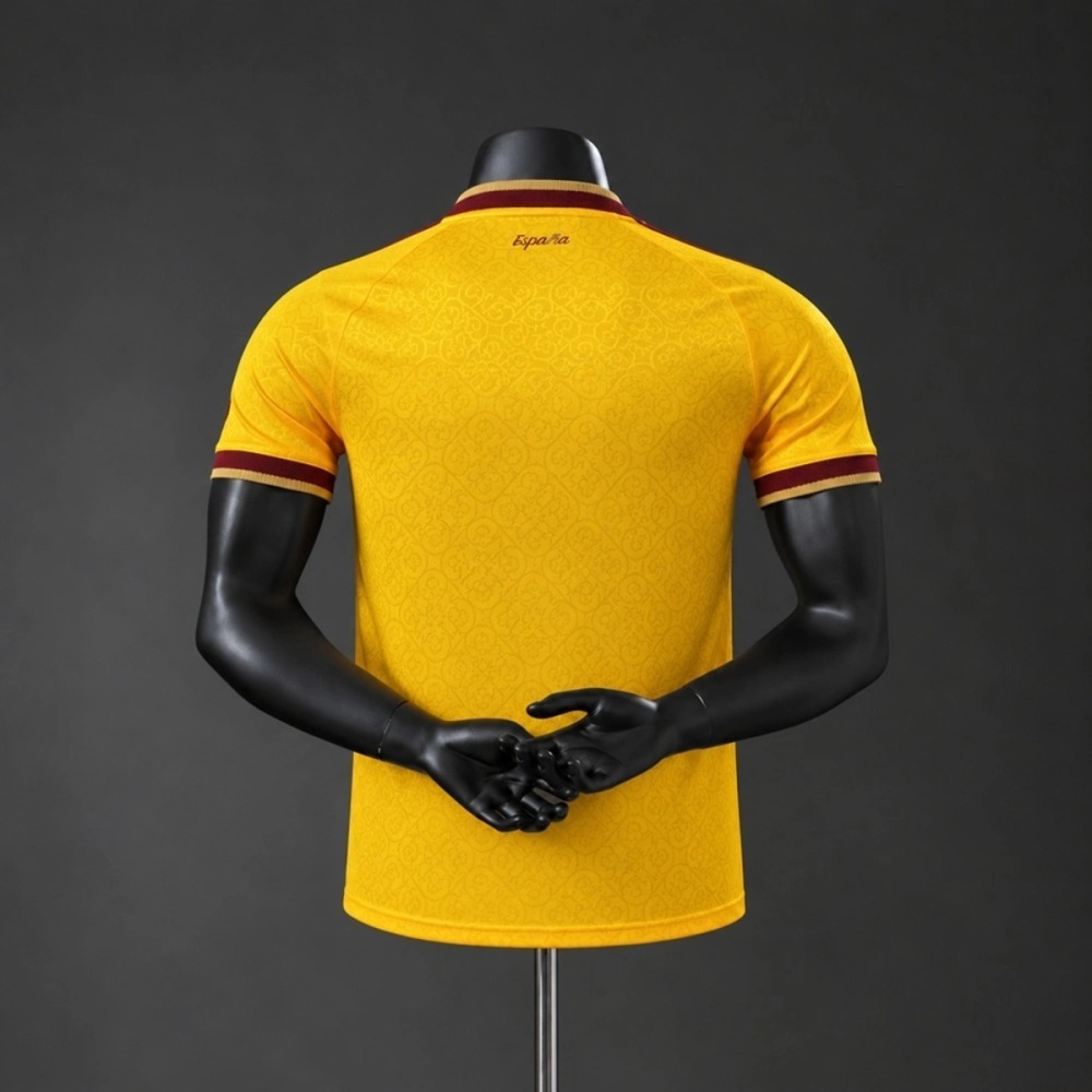 2026 Spain Yellow Jersey Player Version