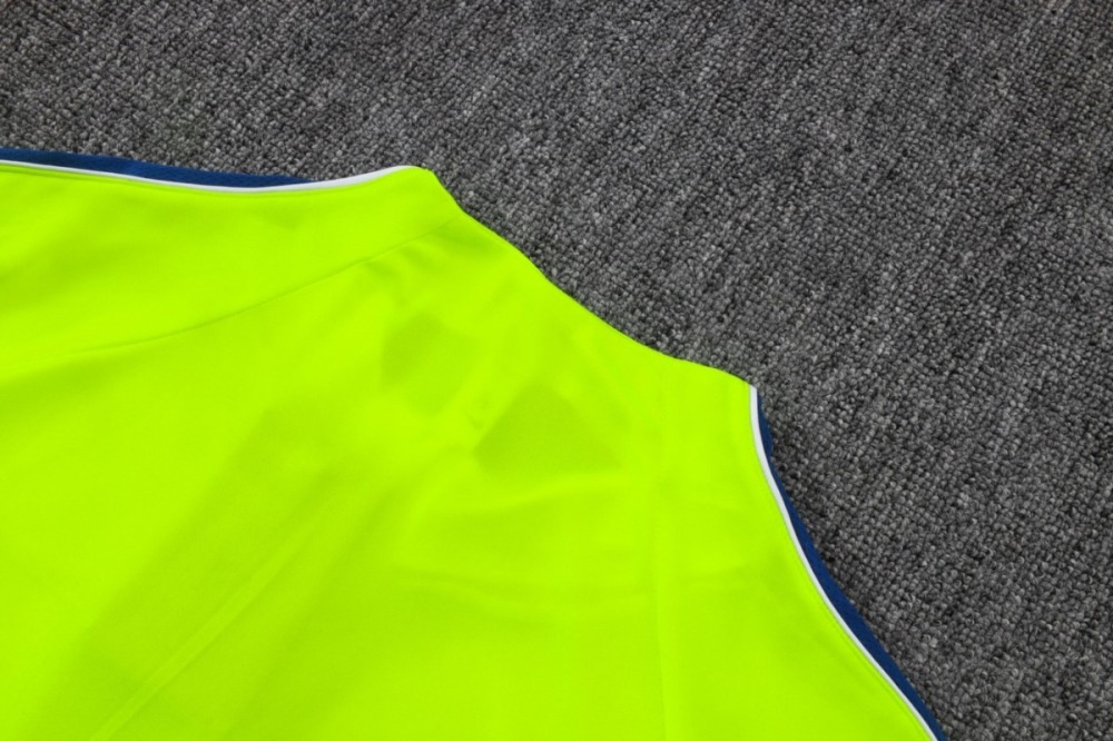 2026/27 Atletico Madrid Green Long-sleeved half-pulltraining kit