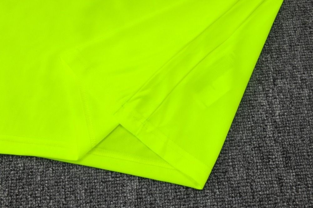 2026/27 Atletico Madrid Green Long-sleeved half-pulltraining kit