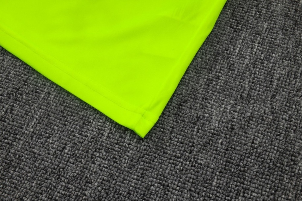 2026/27 Atletico Madrid Green Long-sleeved half-pulltraining kit
