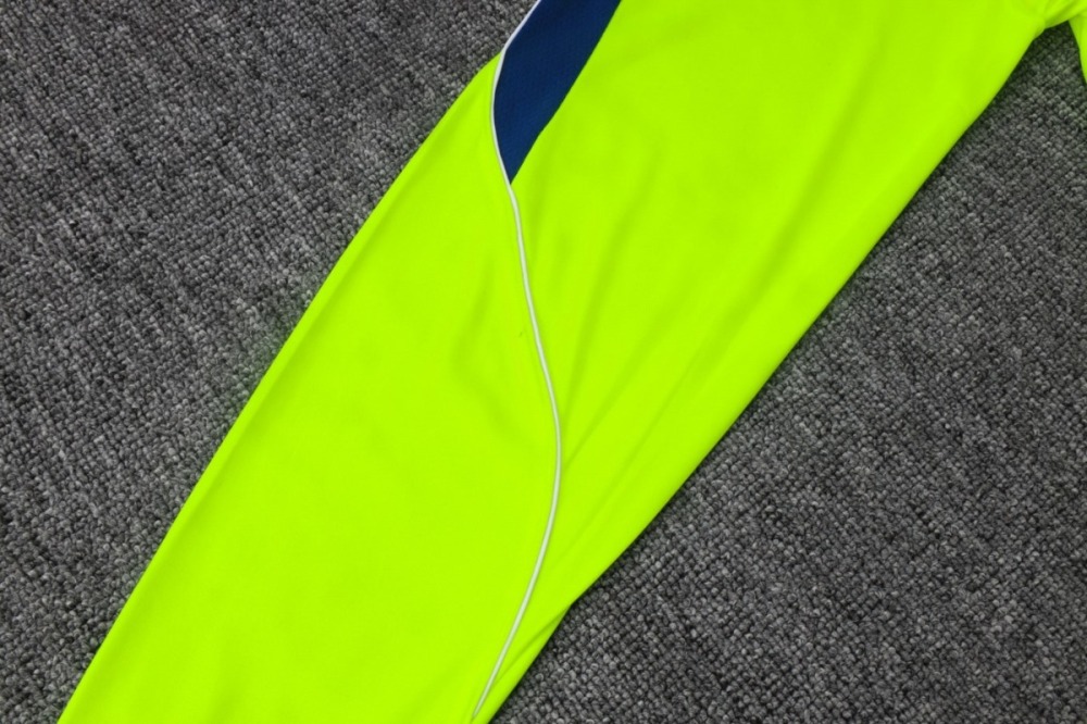 2026/27 Atletico Madrid Green Long-sleeved half-pulltraining kit