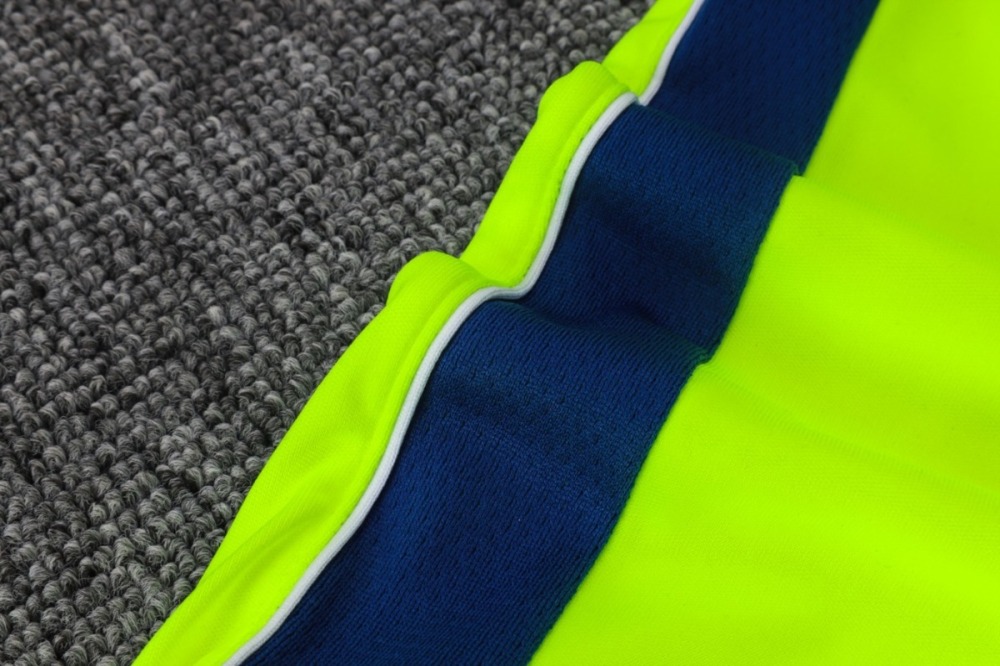 2026/27 Atletico Madrid Green Long-sleeved half-pulltraining kit